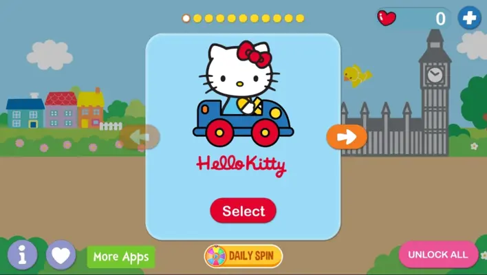 Hello Kitty Racing Adventures android App screenshot 4